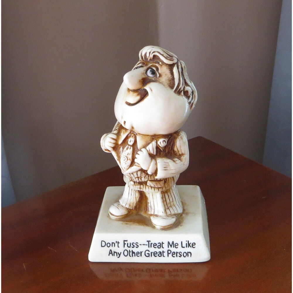 Retro 70s Groovy Guy Russ Berrie Great Person Award/Funny Gag Dad Fathers Day